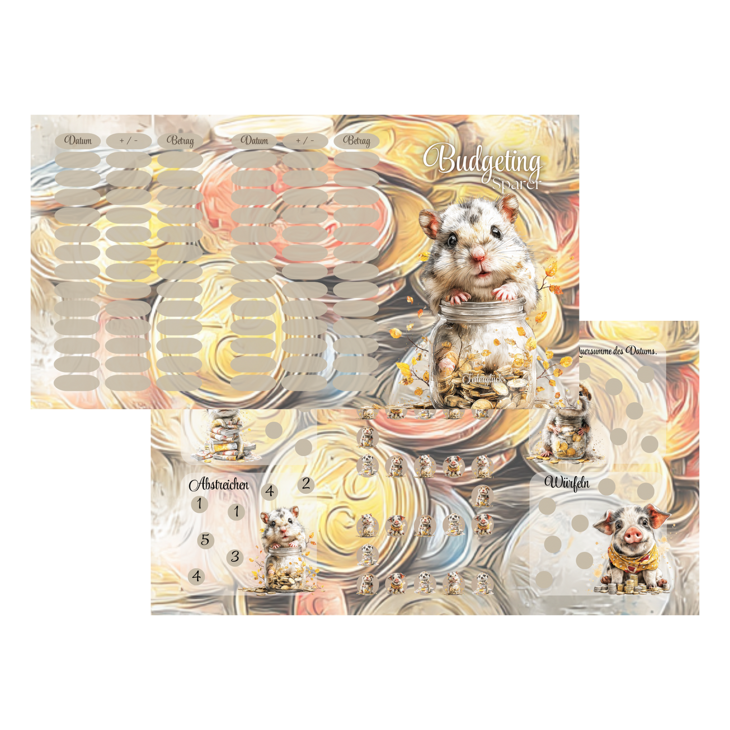 Budgetingsparer A7 *matt foliert*