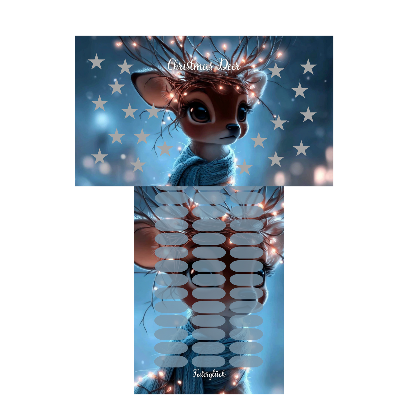 Christmas Deer *matt foliert*