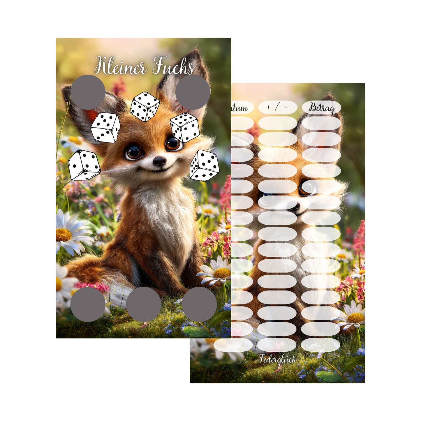 Kleiner Fuchs *matt foliert*