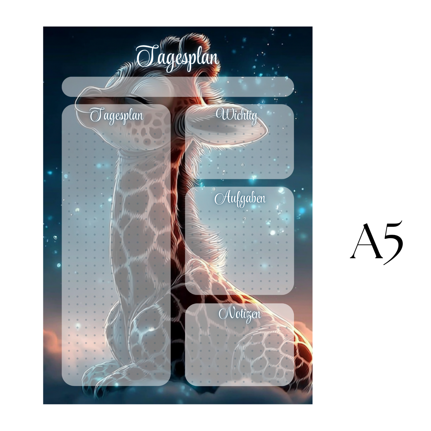 Tagesplaner Pinguin A5