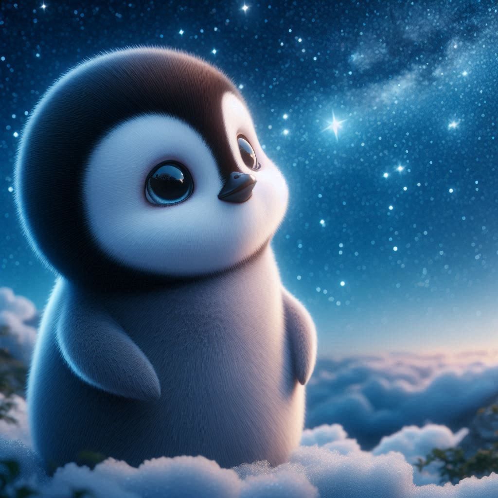 LIMITIERT Diamond Painting Pinguin 40x50cm