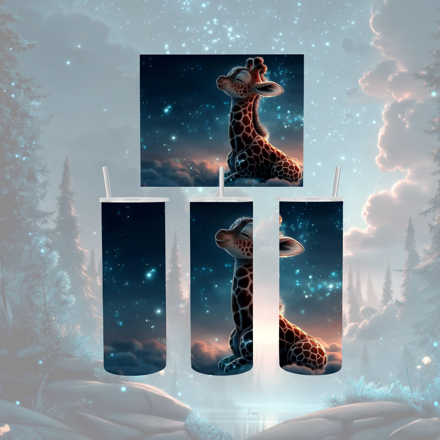 Thermobecher Giraffe 20oz *personalisierbar*