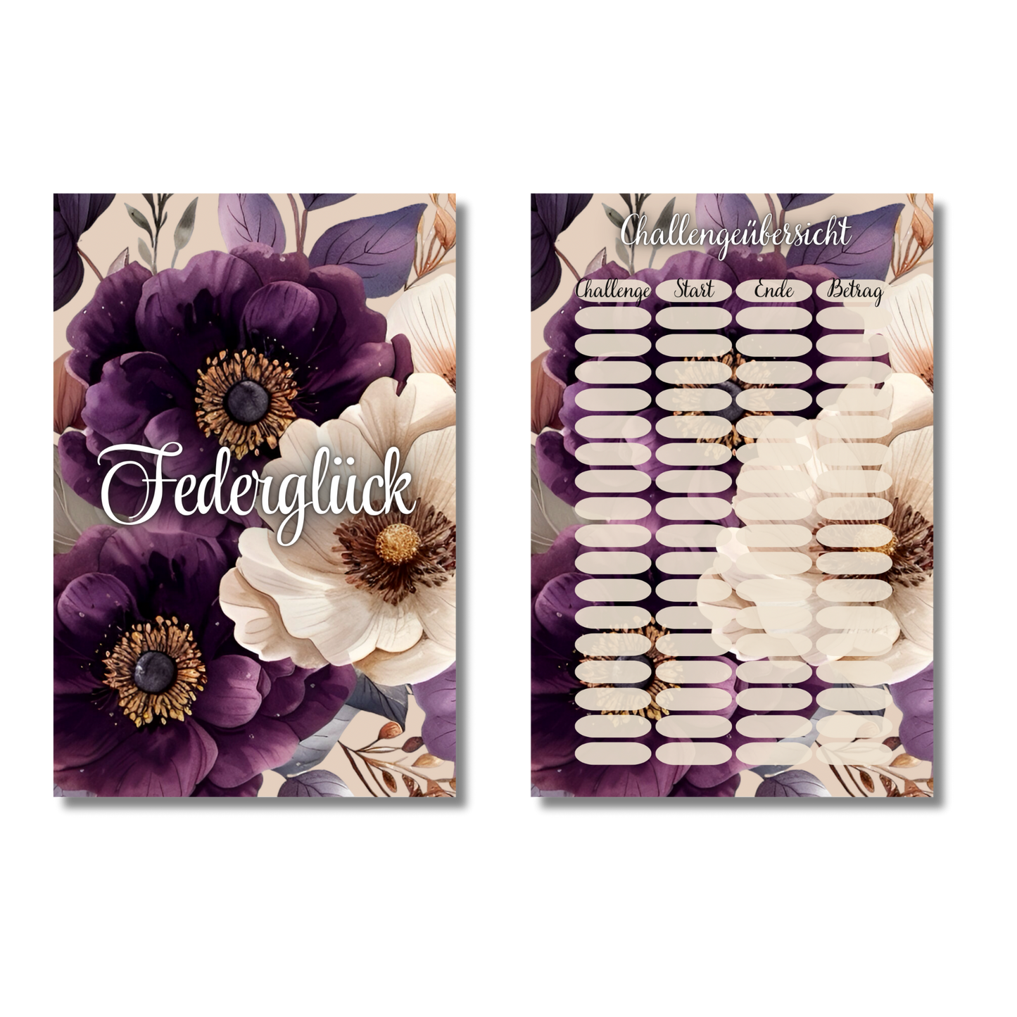 Deckblatt Federglück A6 *matt*