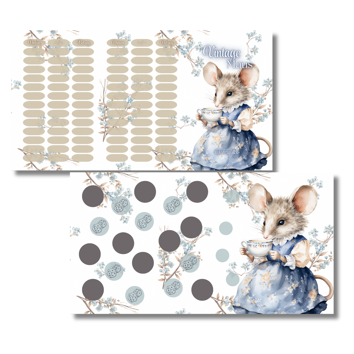 Vintage Maus A7 *matt foliert*