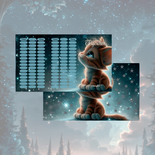 Tigerchen Sternentier A7 *matt foliert*