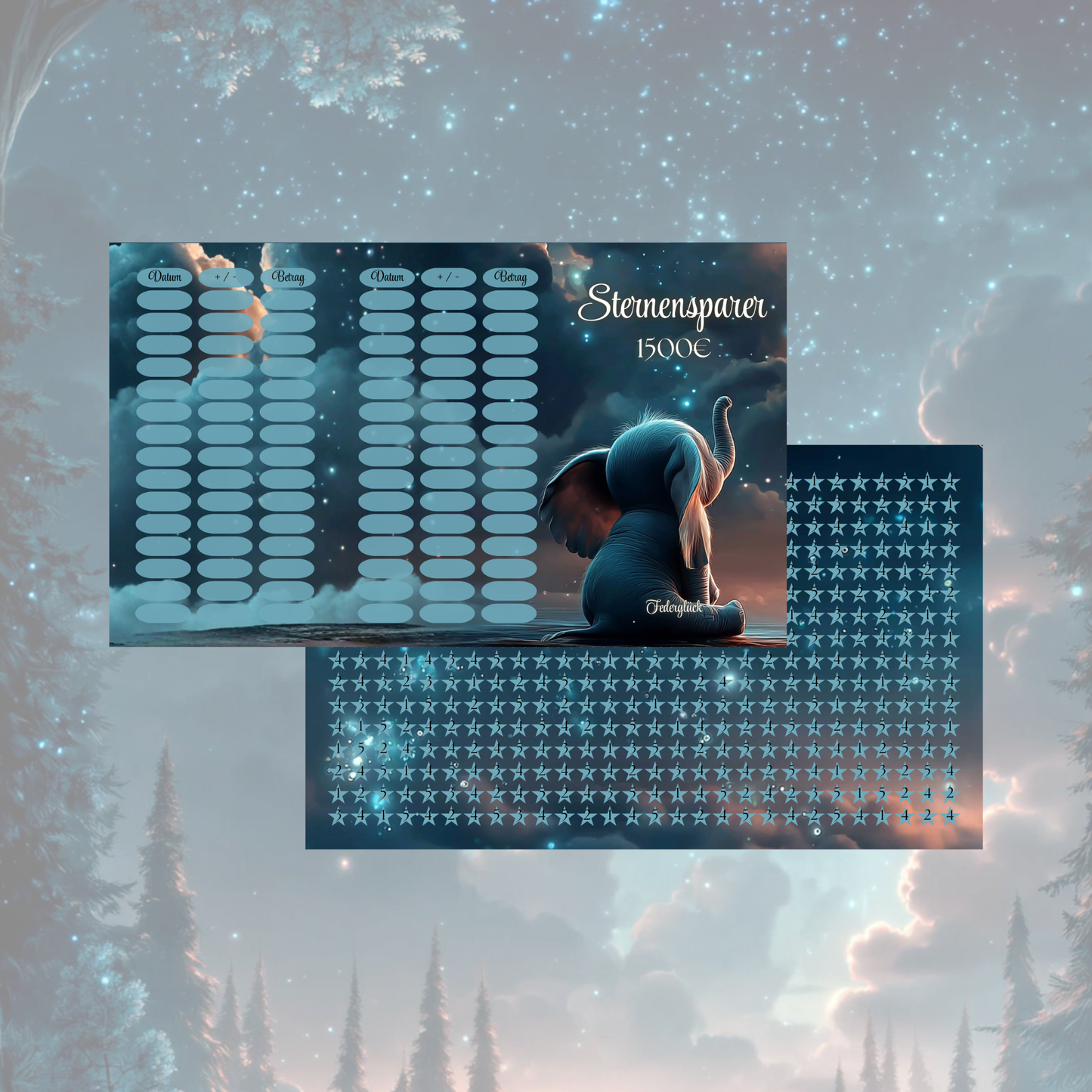 Sternensparer Sternentiere *matt foliert*