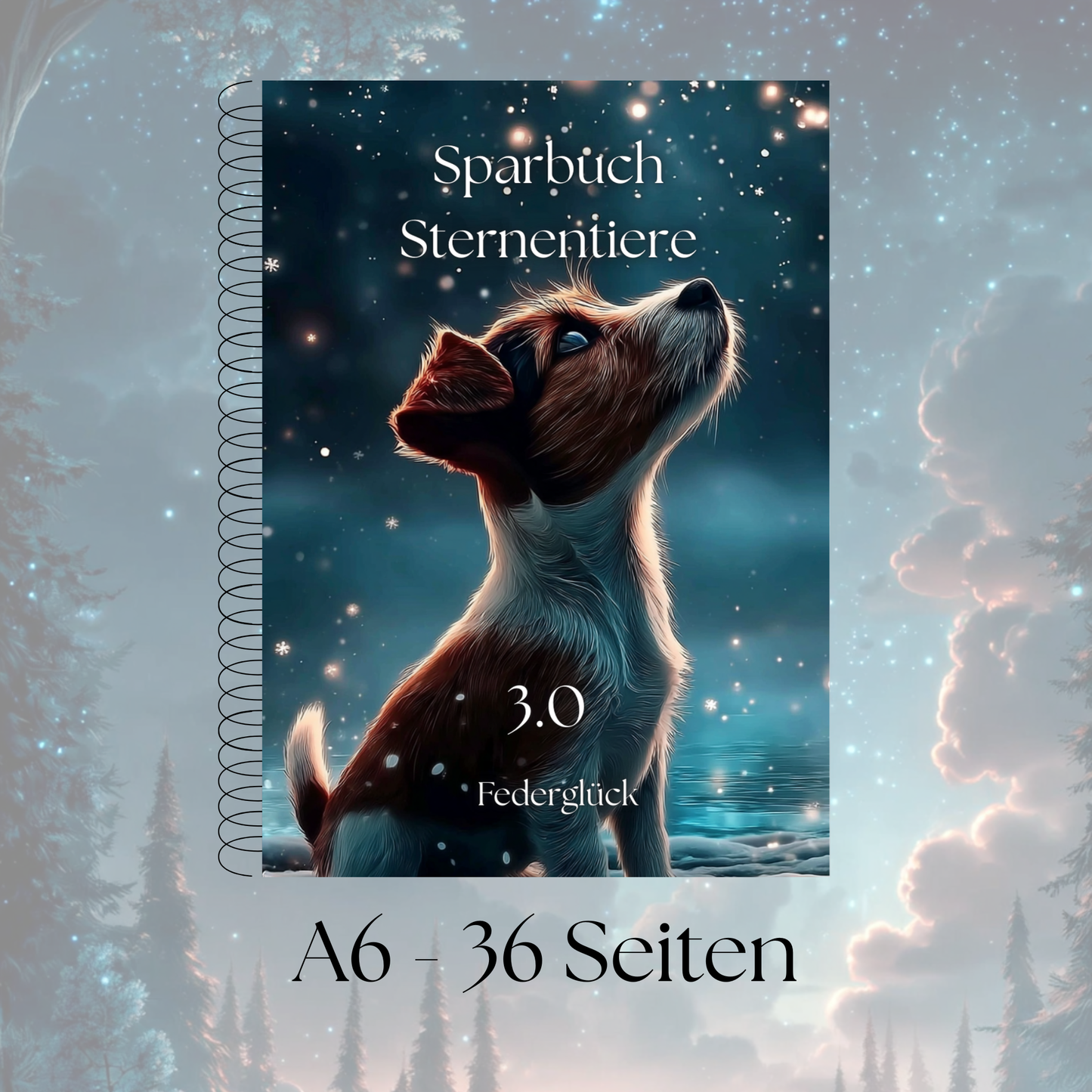 Sparbuch Sternentiere A6 3.0