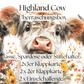 Box „Highland Cow“ *matt foliert*