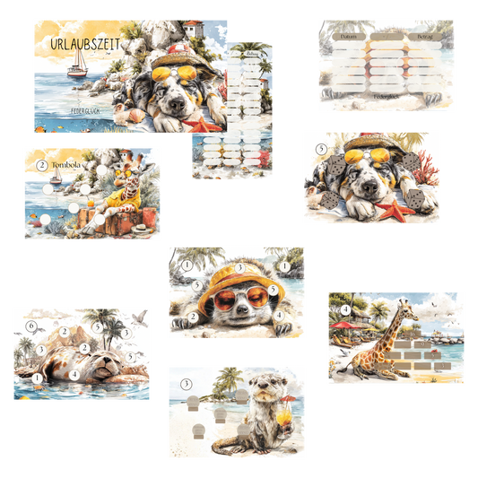 Urlaubszeit *matt foliert*