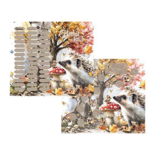 Herbst Igel *matt foliert*