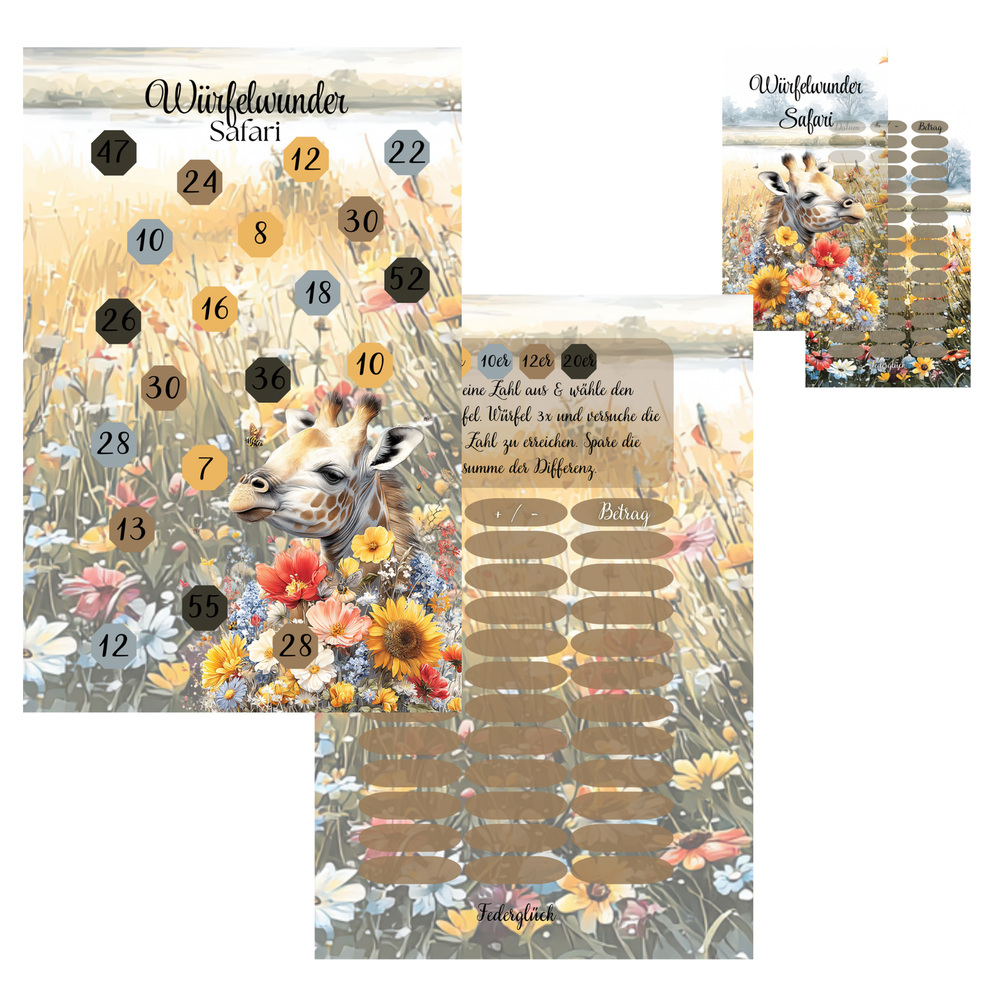 Würfelwunder Safari *matt foliert*