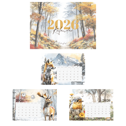 Jahreskalender 2026 A4