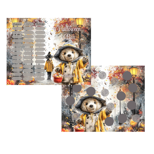 Halloween Bär A7 * matt foliert*