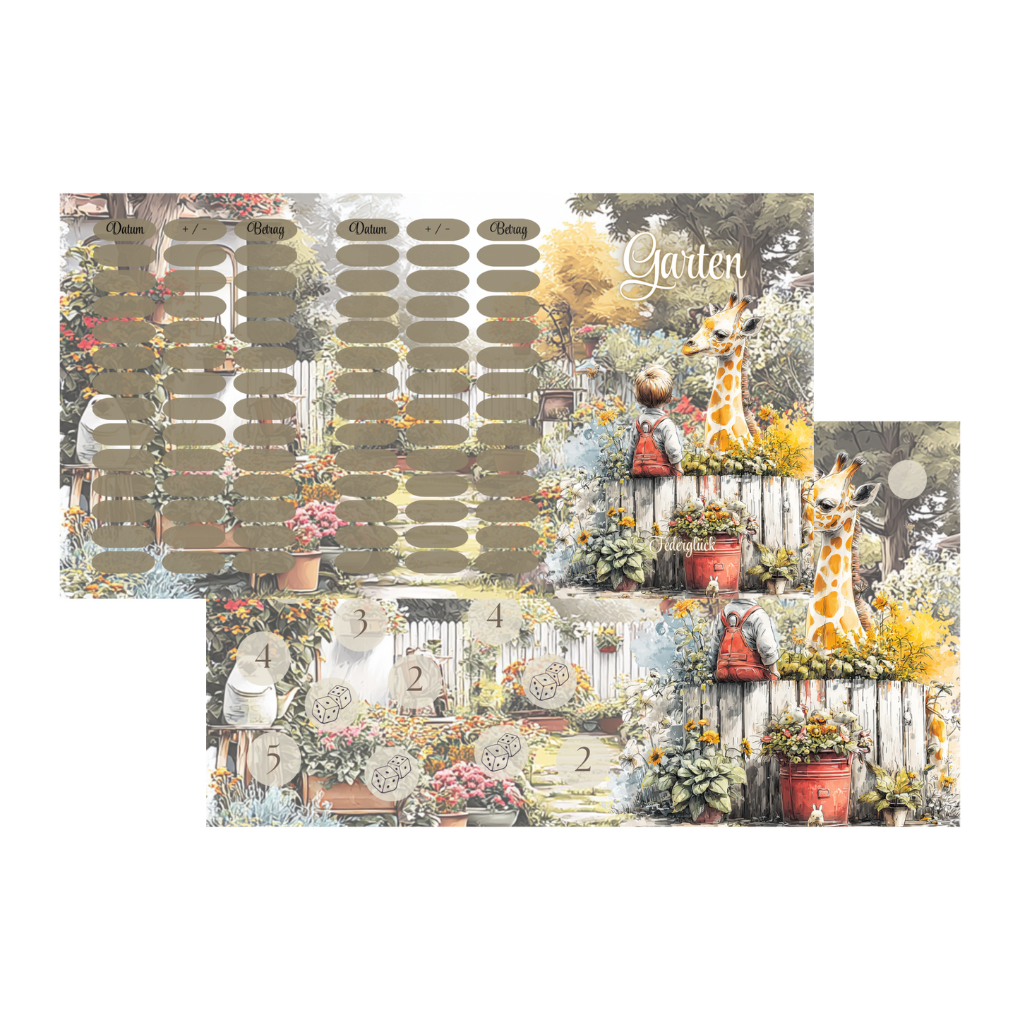 Garten A7 *matt foliert*