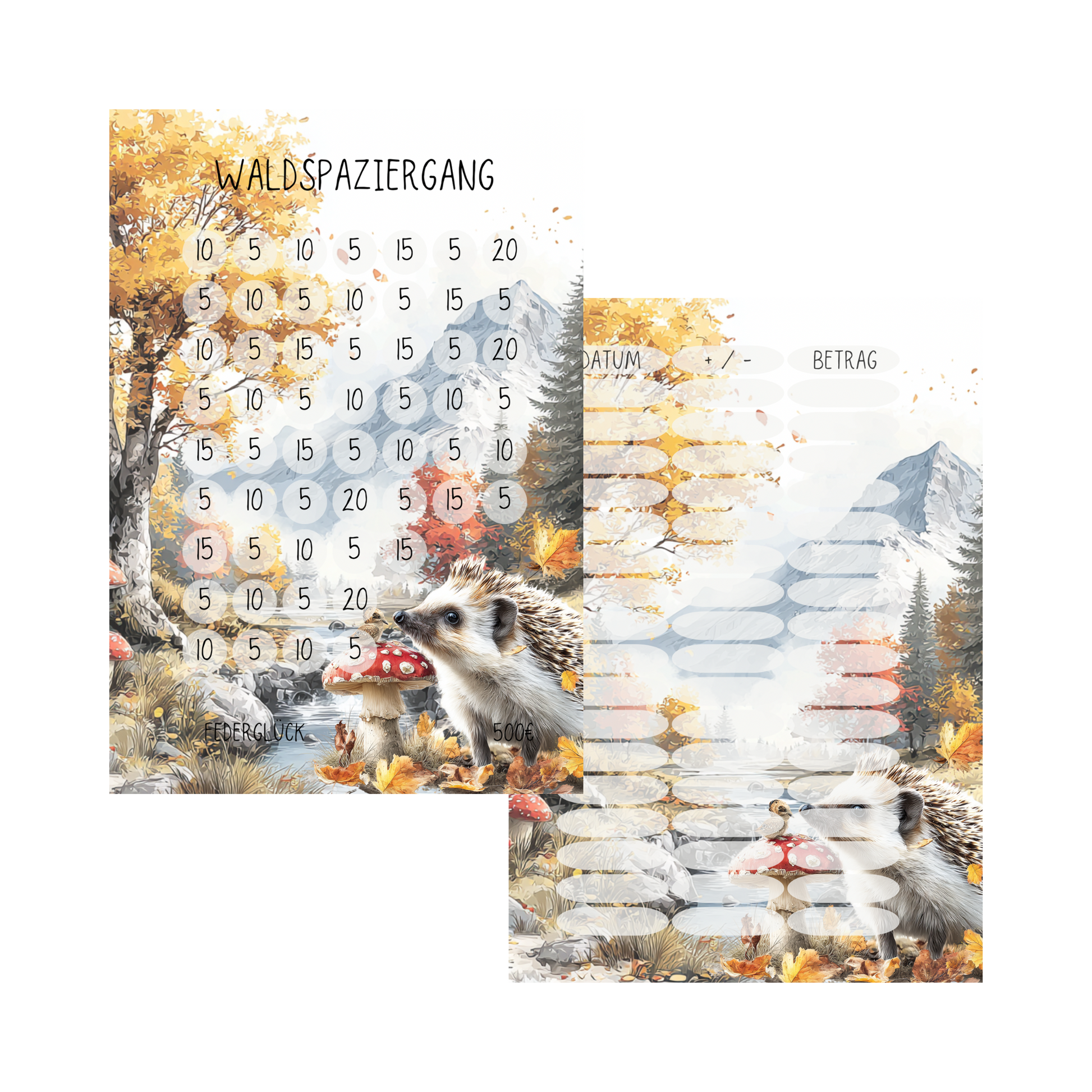 Waldspaziergang A7 *matt foliert*