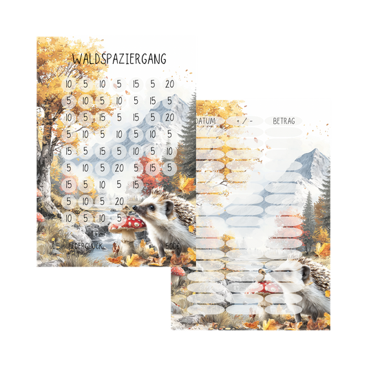 Waldspaziergang A7 *matt foliert*