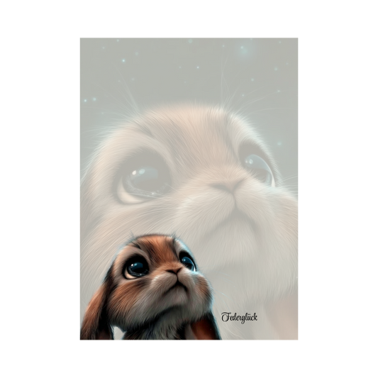 Notizblock Hase A7 (50 Blatt)