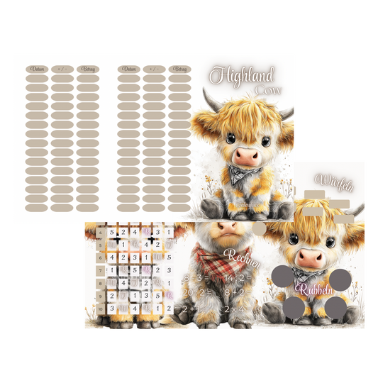 Highland Cow *matt foliert*