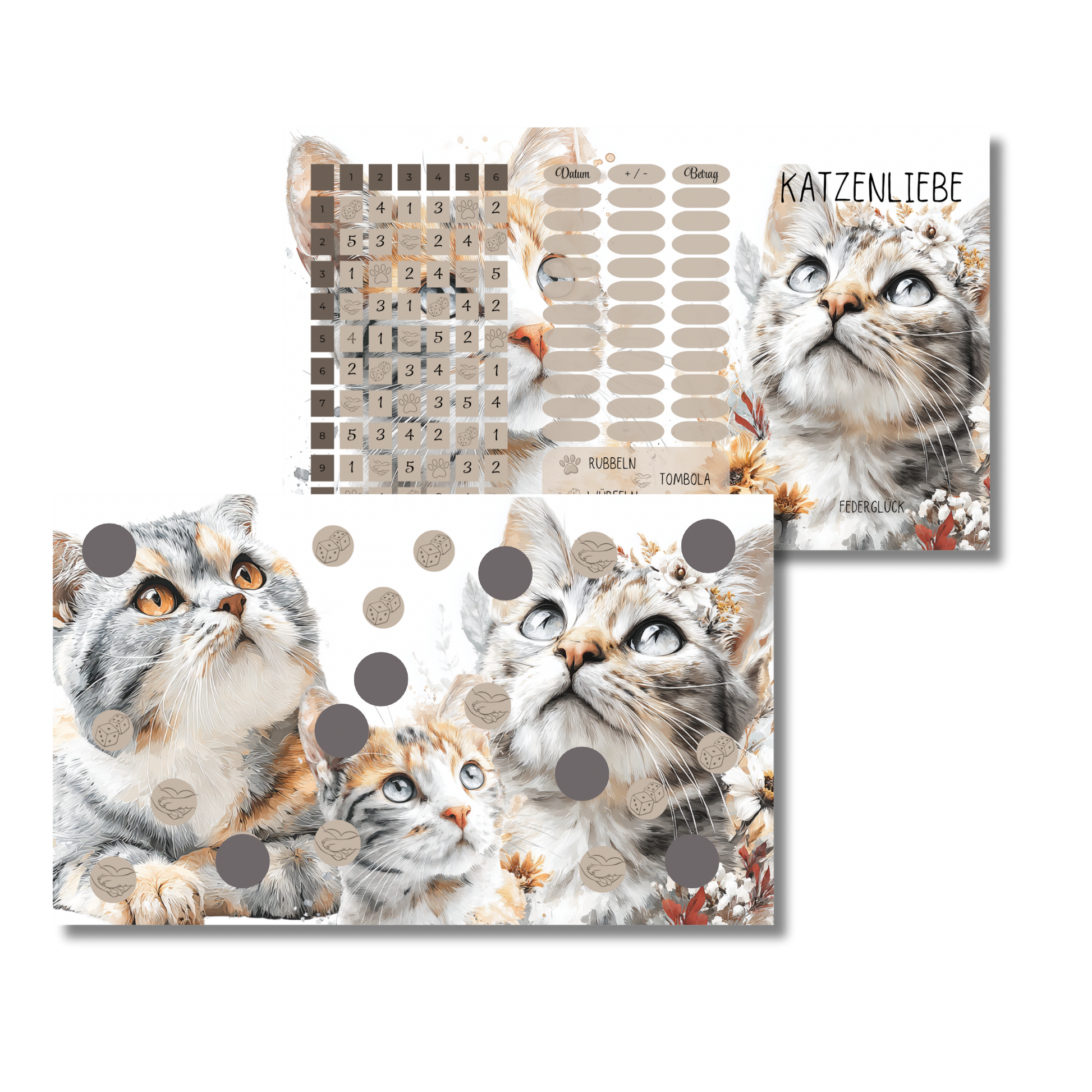 Katzenliebe A6 *matt foliert*