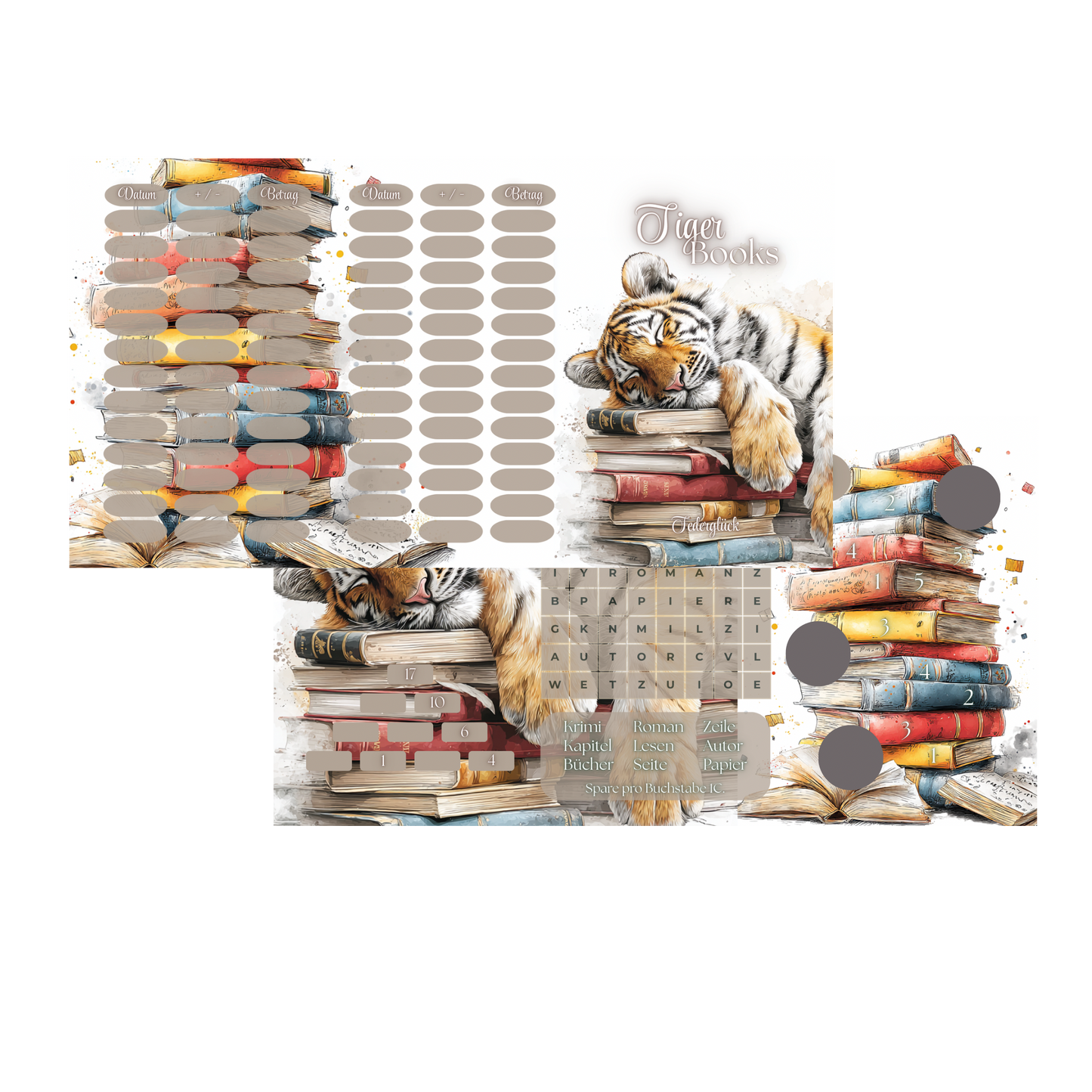 Tiger Books A7 *matt foliert*