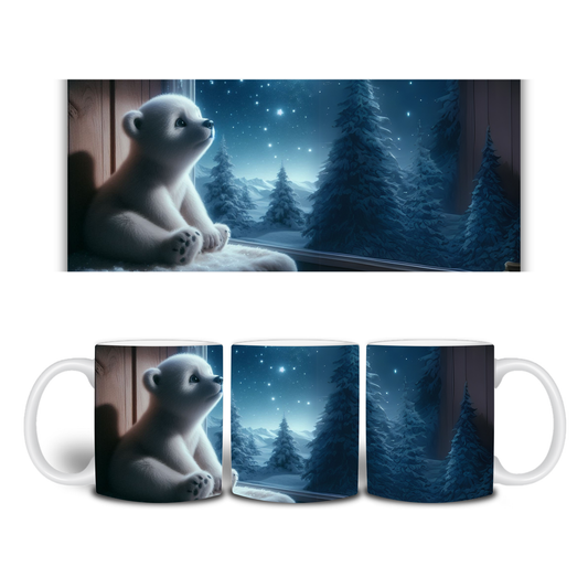 Tasse / Spardose Eisbär