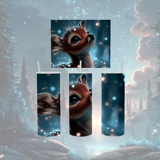 Thermobecher Reh 20oz *personalisierbar*