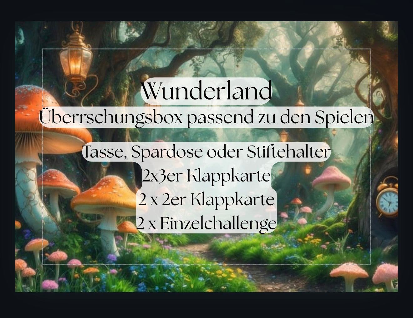 Box „Wunderland“ *matt foliert*