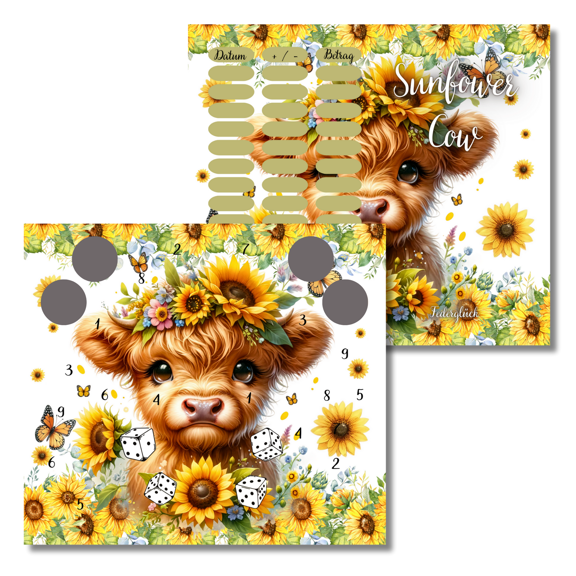 Sunflower Cow
