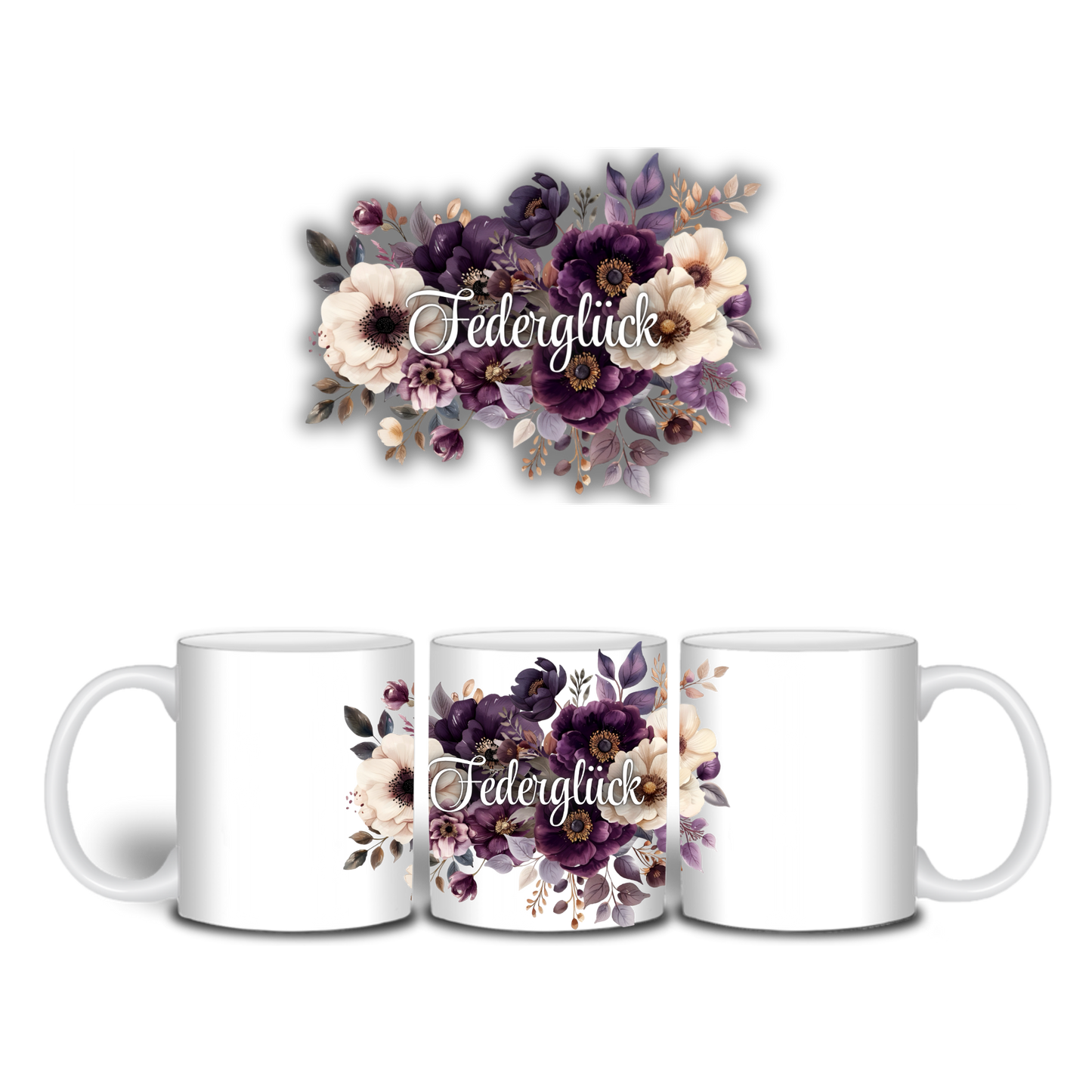 Federglück Tasse