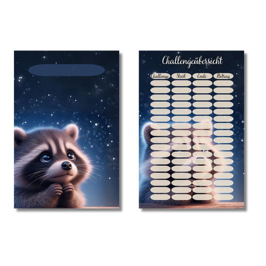 Deckblatt Waschbär A6 *matt*