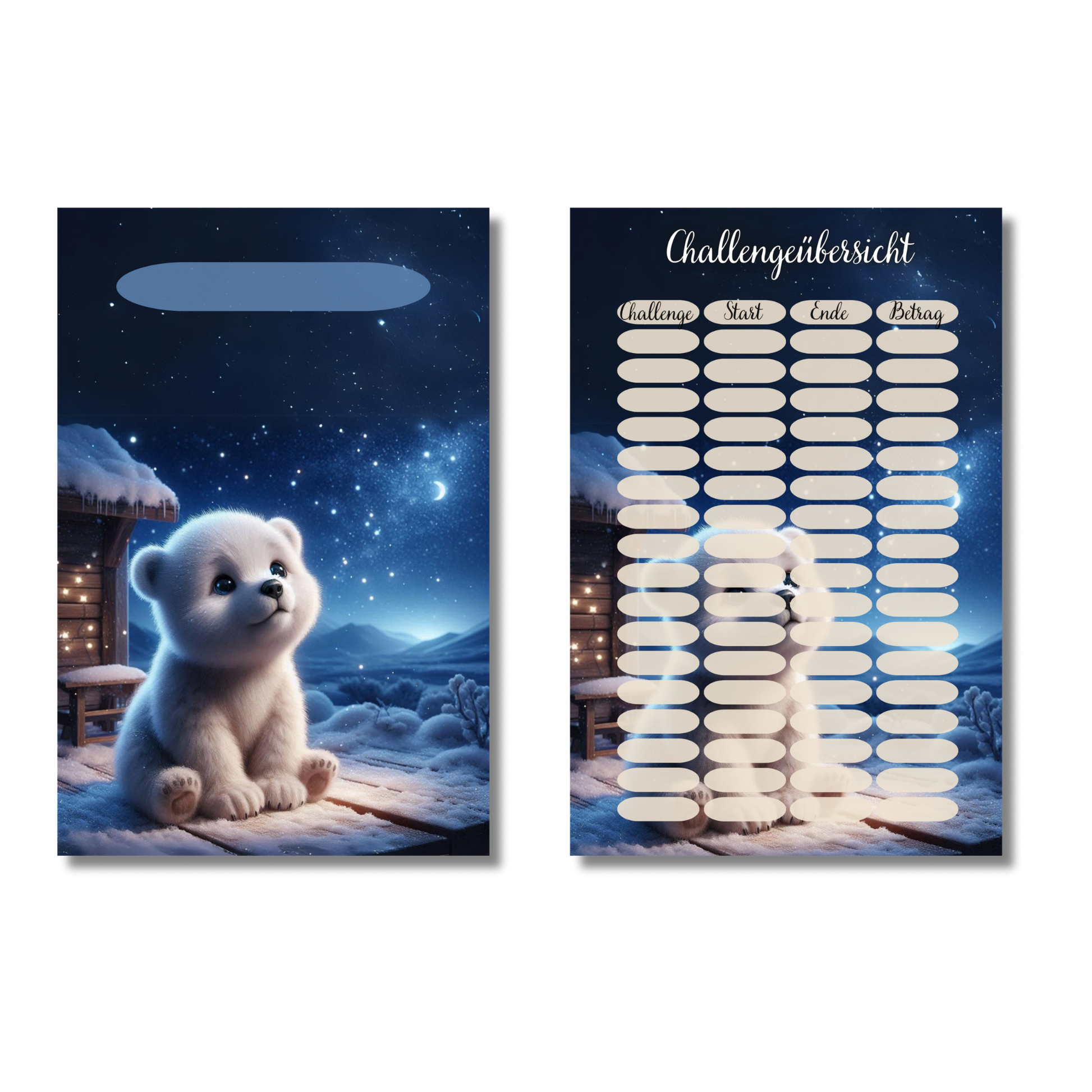 Deckblatt Eisbär A6 *matt*