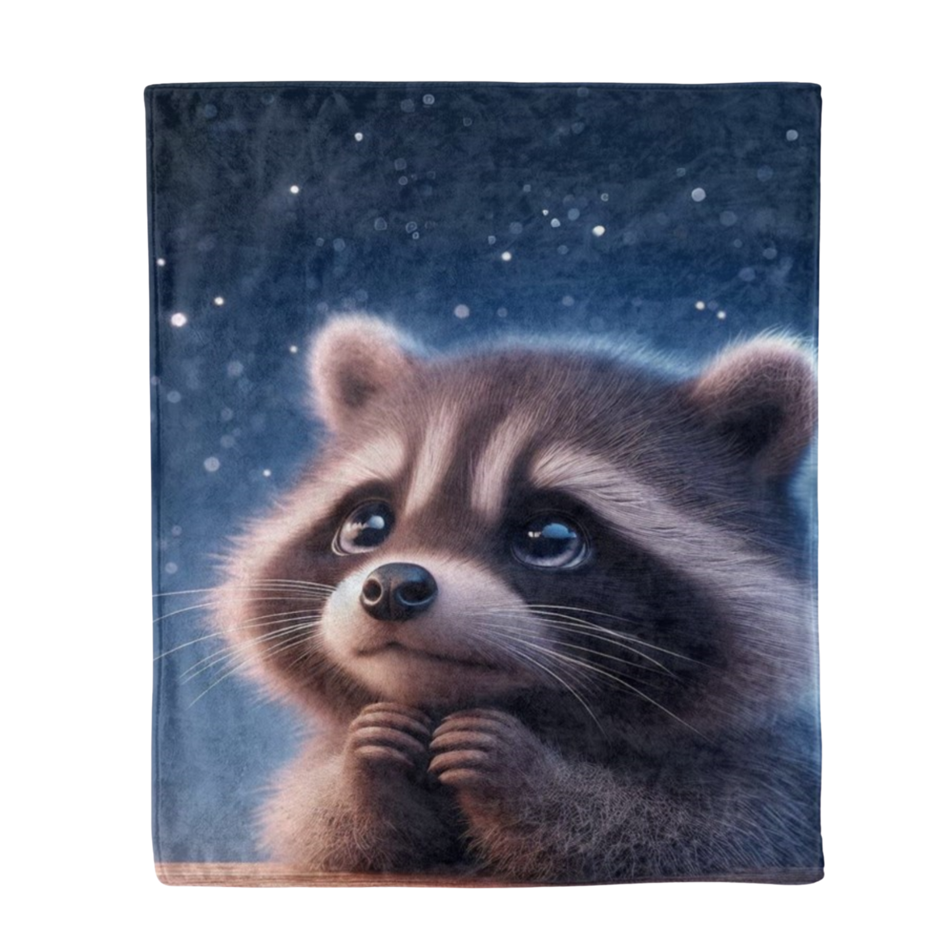 Fleecedecke Waschbär 1,4x2m (Vorbestellung Versand ab September)