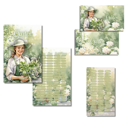 Deckblattset Garten *matt foliert*