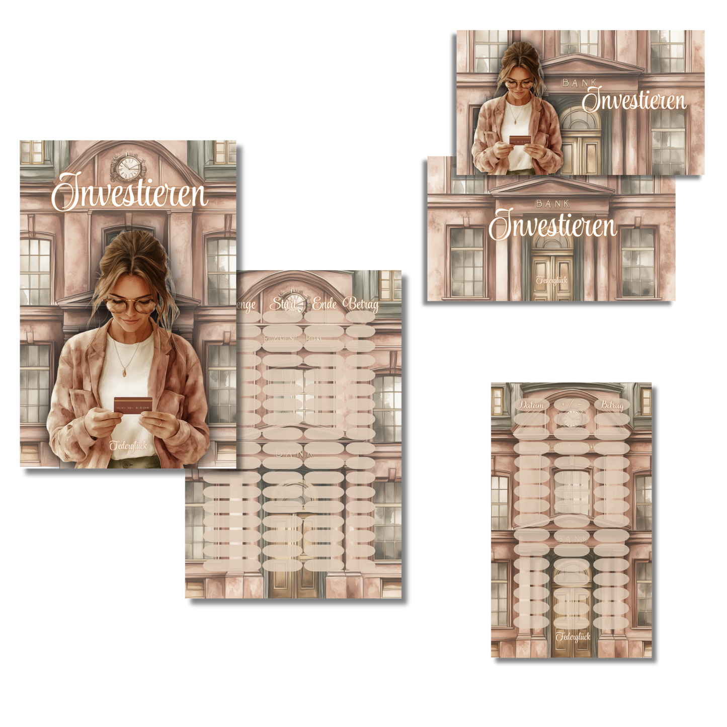 Deckblattset Investieren *matt foliert*