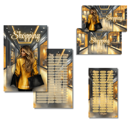 Deckblattset Shopping *matt foliert*