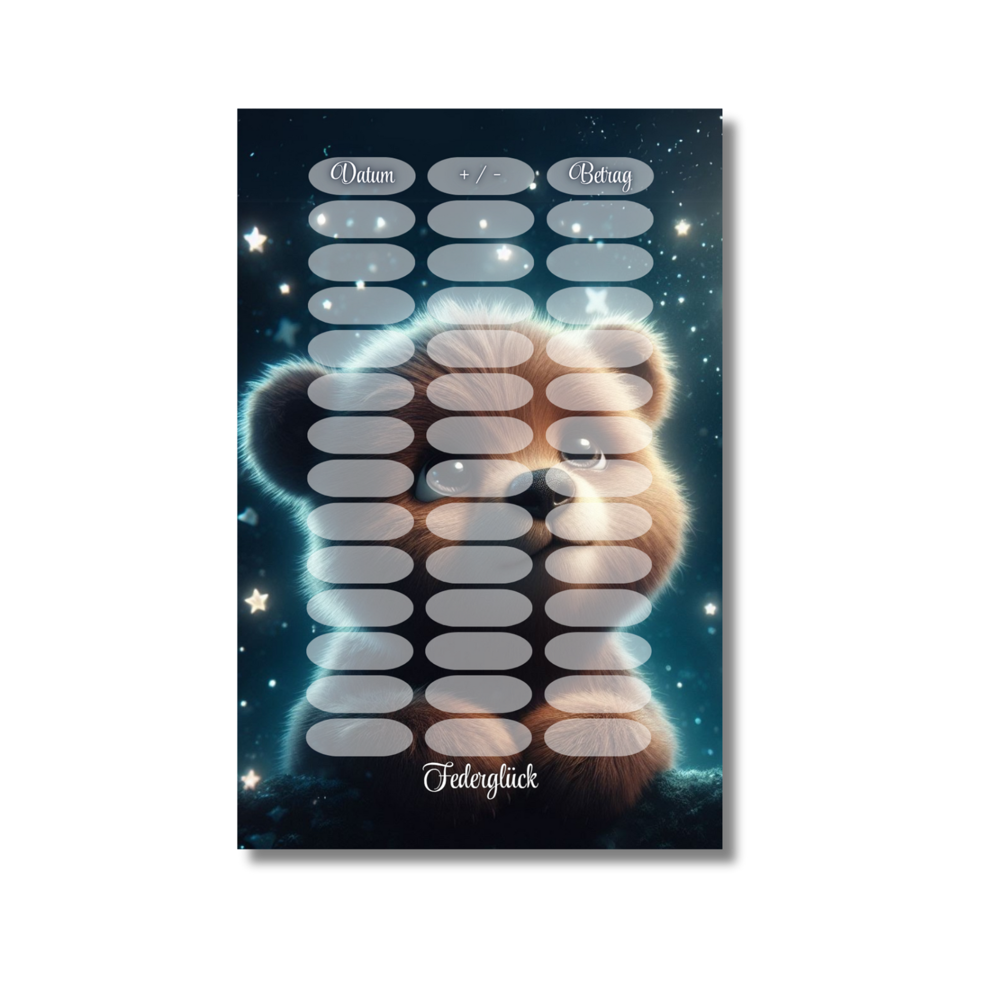 Trackerblock A7 (50 Blatt)