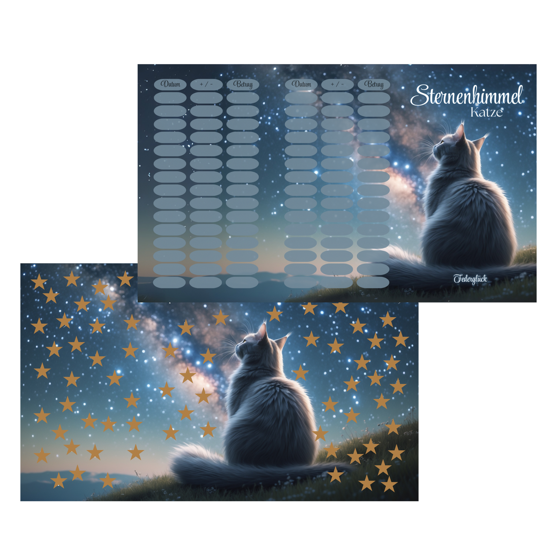 Sternenhimmel Katze