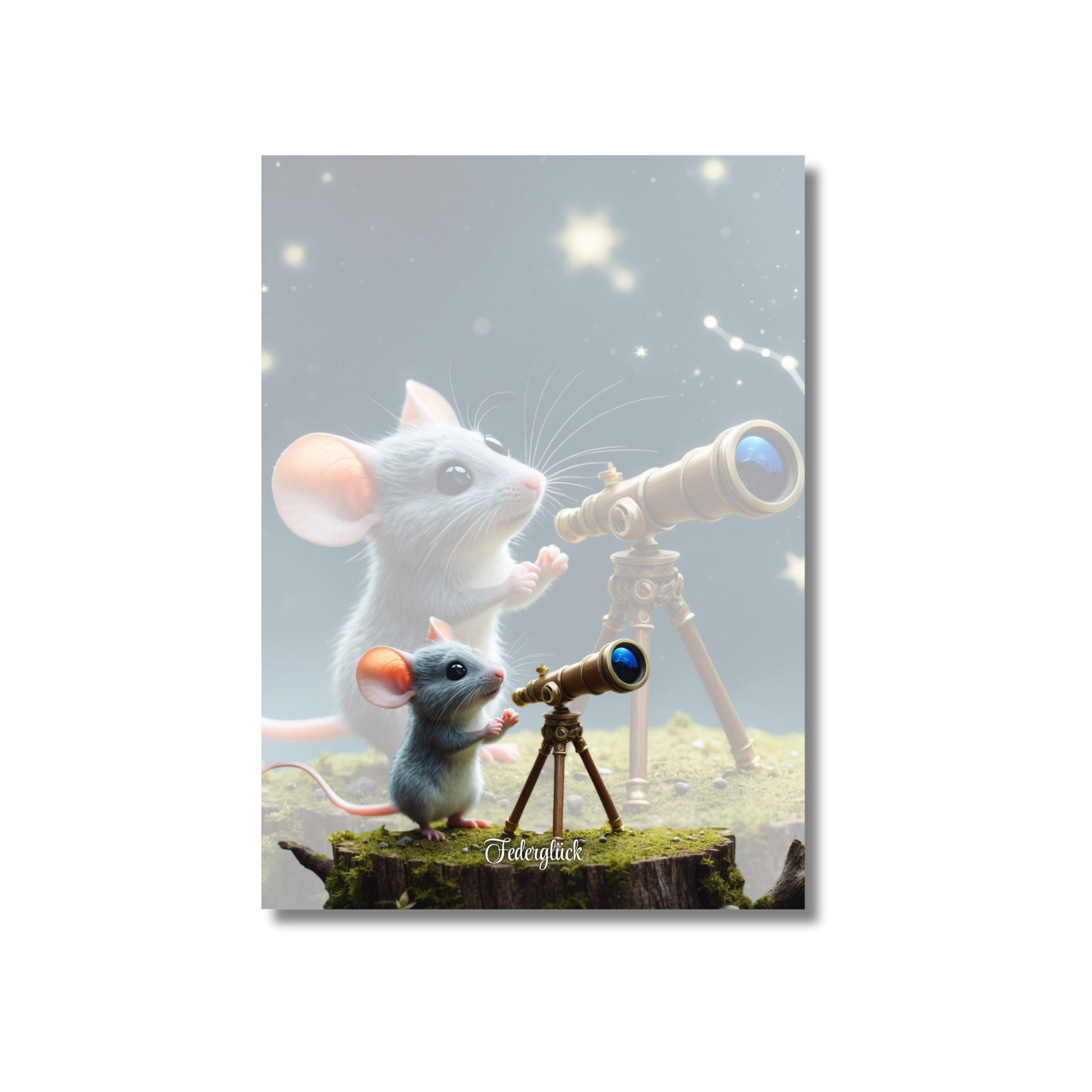 Maus Notizblock A6 (50 Blatt)