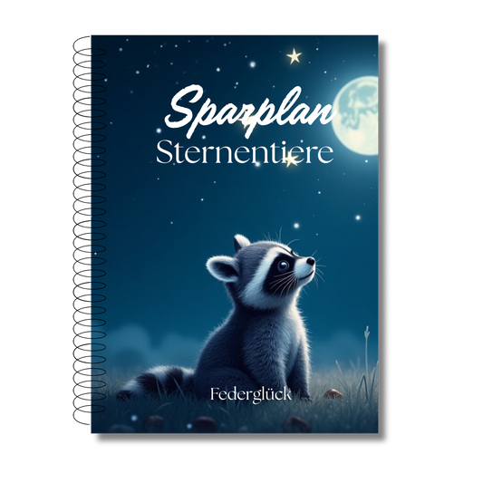 Sparplan Sternentiere A7 (30 Seiten)