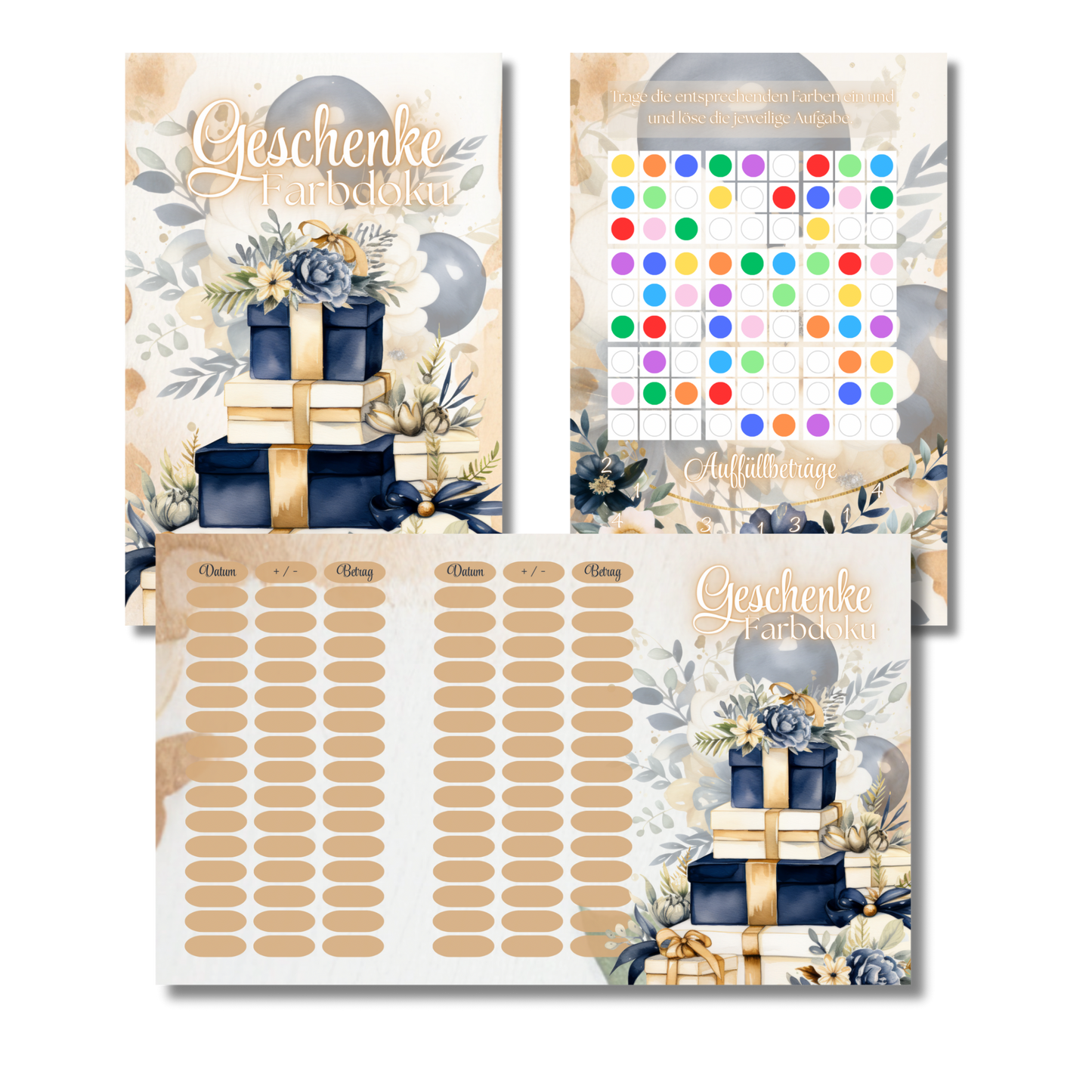 Geschenke Farbdoku