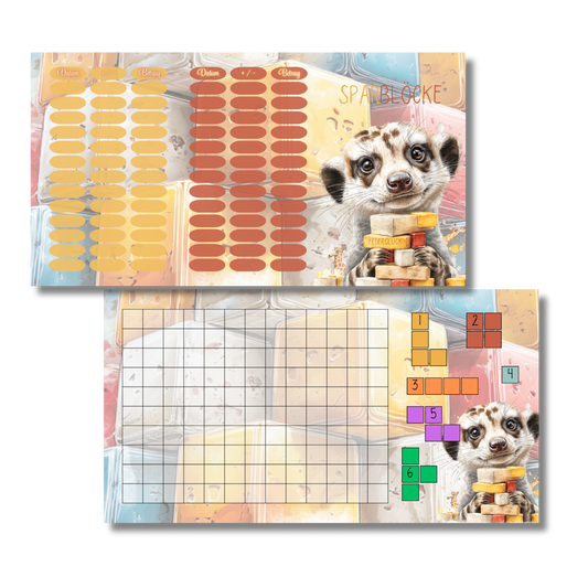 Sparblöcke A7 *matt foliert*