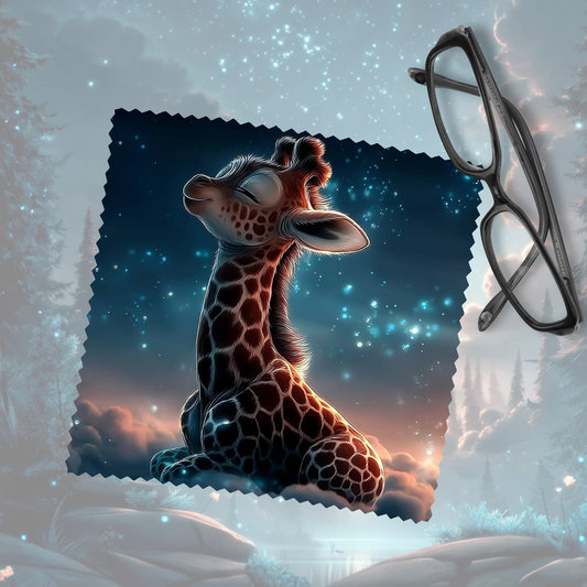 Brillenputztuch Giraffe (3 Größen)