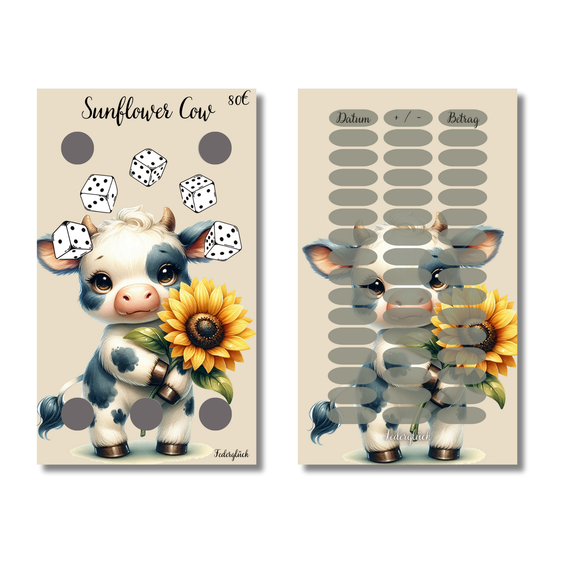 Sunflower Cow