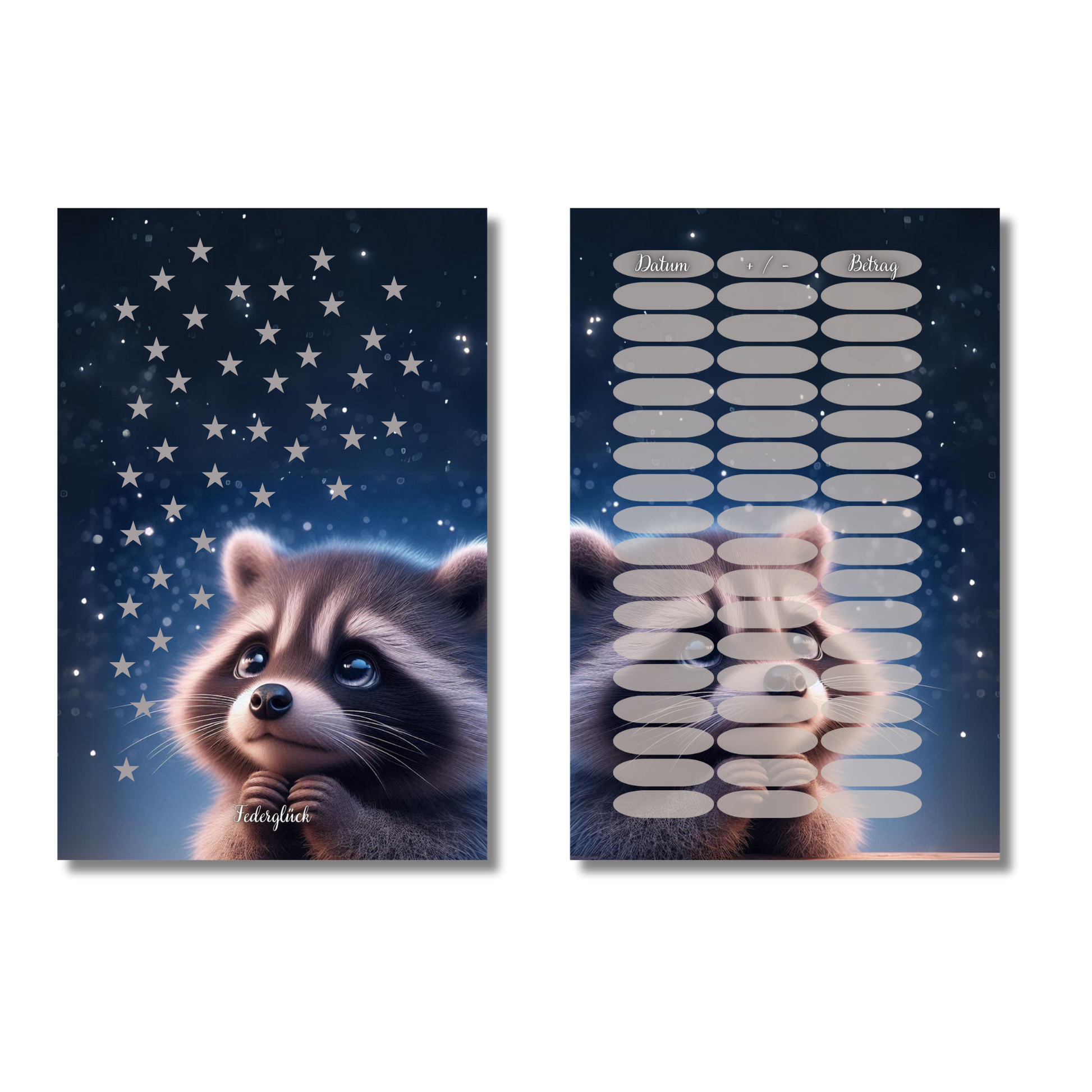Waschbär Sternhimmel